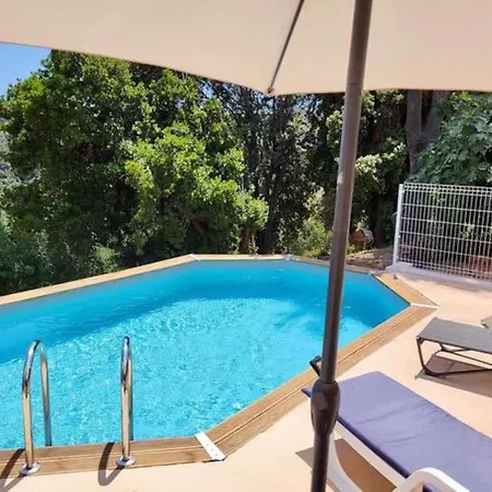 Maison Au Calme Dans Le Maquis Face A La Mer Ferienhaus *